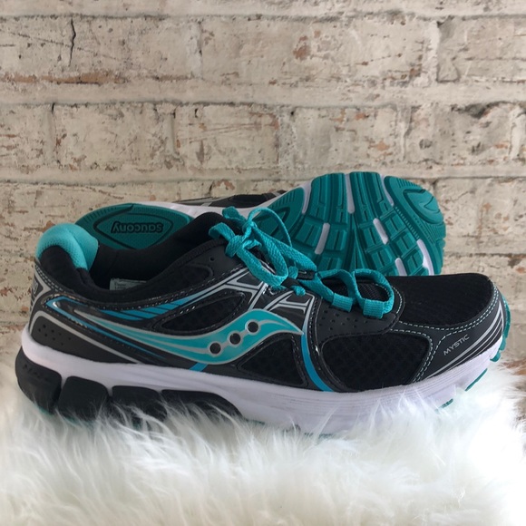 Saucony Shoes - Saucony Grid Mystic Women’s Size 8 Aqua / Black
